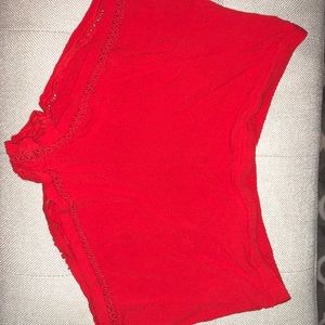 Red Forever 21 Shorts size Large
